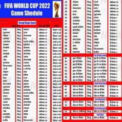 विश्वकप फुटबल २०२२ खेल तालिका जापानीज समय अनुसार
